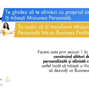 Provocare "Viață cu Sens" - 3 zile de transformare personală: pachet PREMIUM